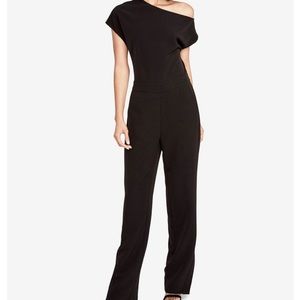 NWOT Rachel by Rachel Roy Black one shoulder Jumpsuit